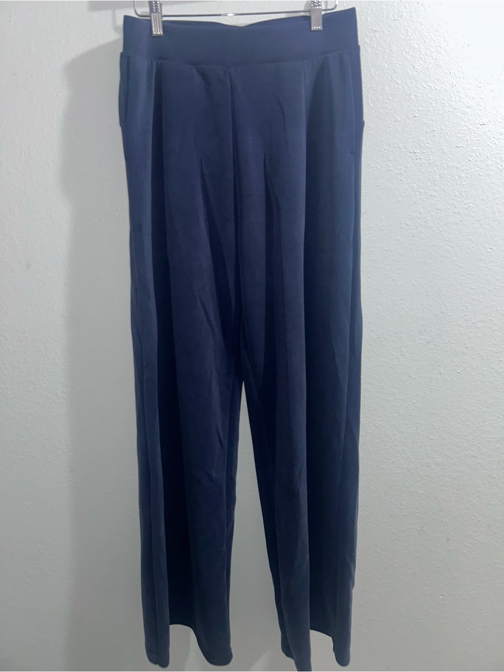 Ododos Wide Leg Women's Pants in Dark Navy